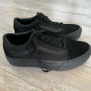 Vans Old Skool Stackform Shoe Women’s 7.5 Black